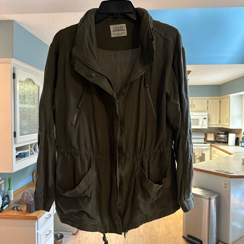 Ashley Outerwear Olive Jacket